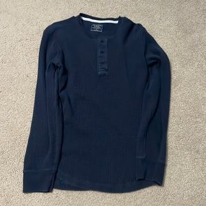 Abercrombie waffle knit long sleeve